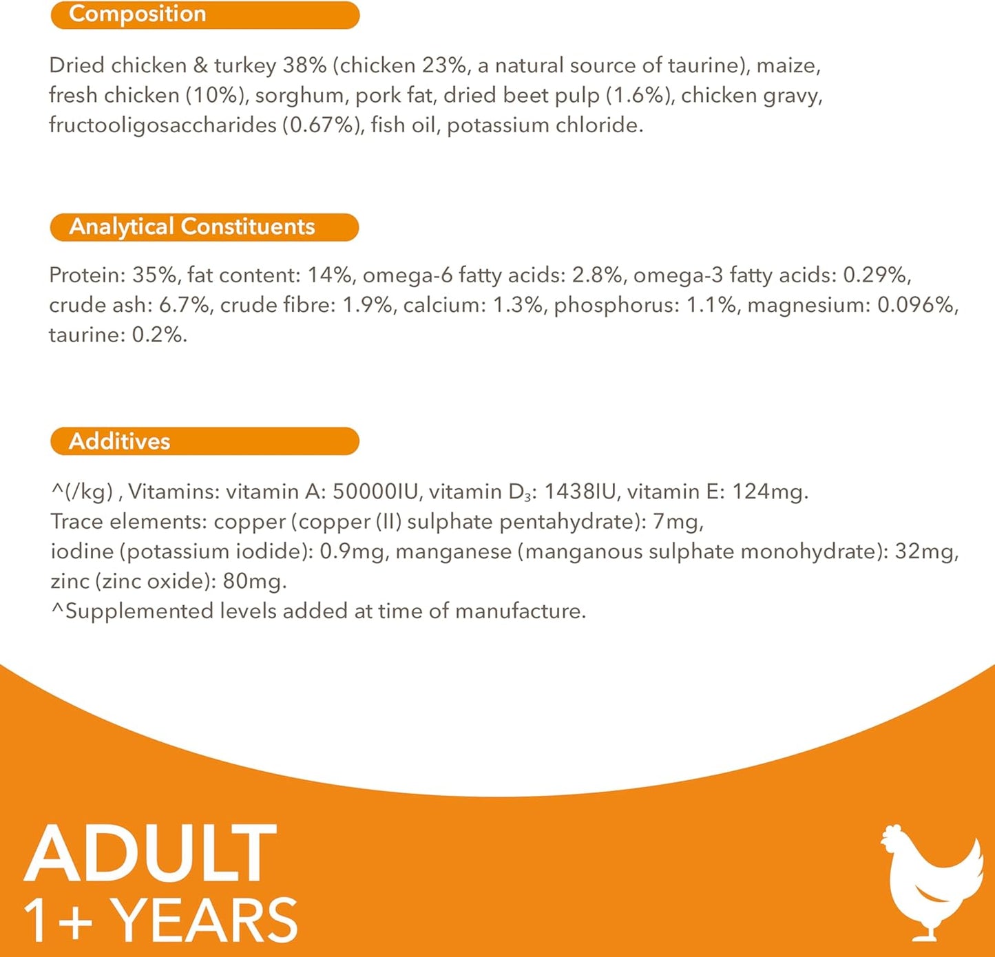 IAMS Adult Complete Dry Cat Food Chicken 3kg - Supports Strong Immune System