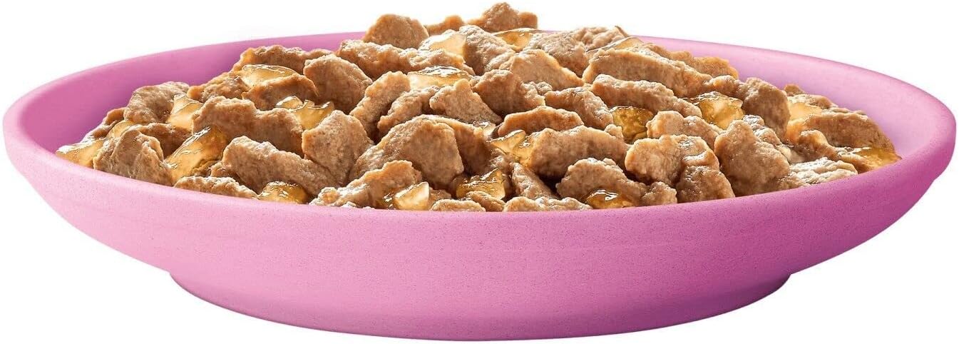 Whiskas Junior Poultry Selection in Jelly 48 x 85 g Pouches, Kitten Cat Food, Pack of 4 (12 x 85 g)