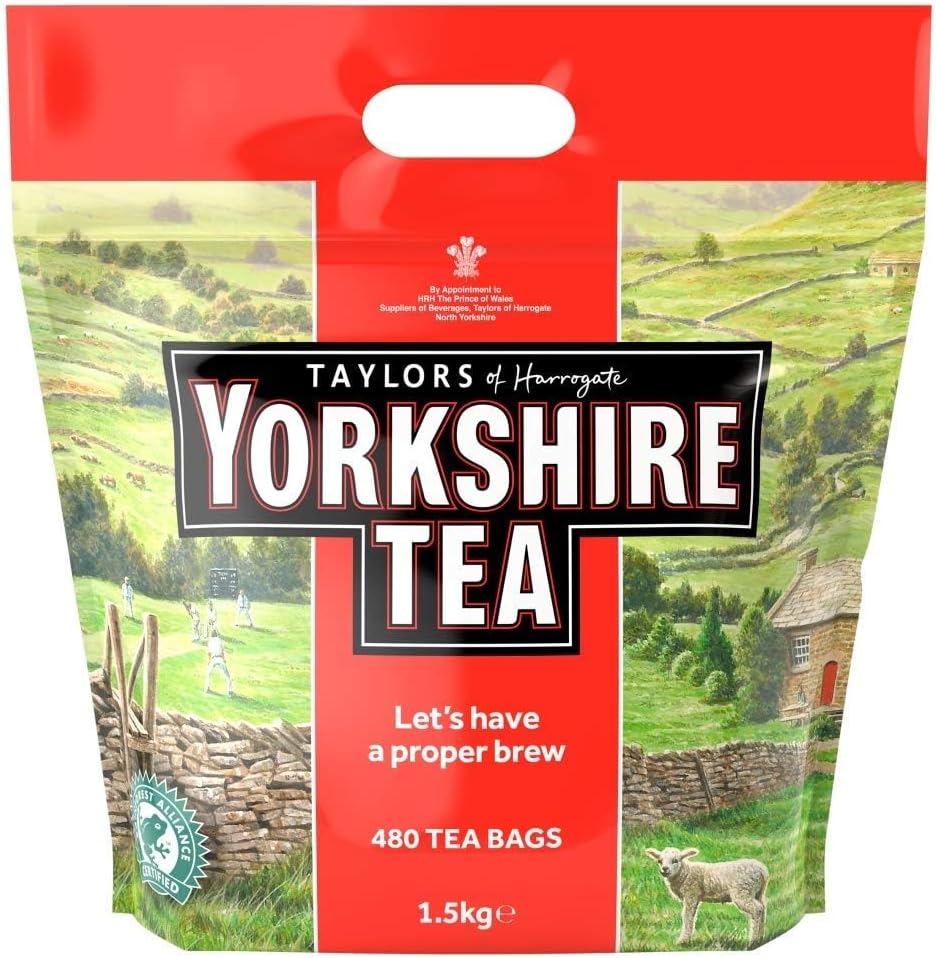 Yorkshire Tea, Total 480 Tea Bags, (Pack of 1.5 kg)