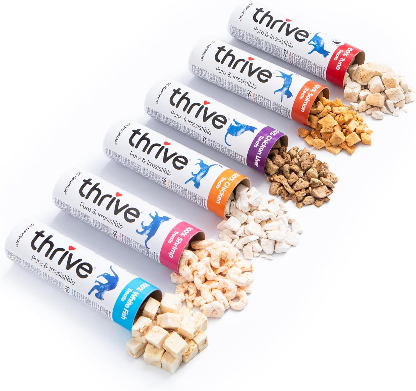 Thrive Cat 100% CHICKEN CAT TREATS MaxiTube 170g
